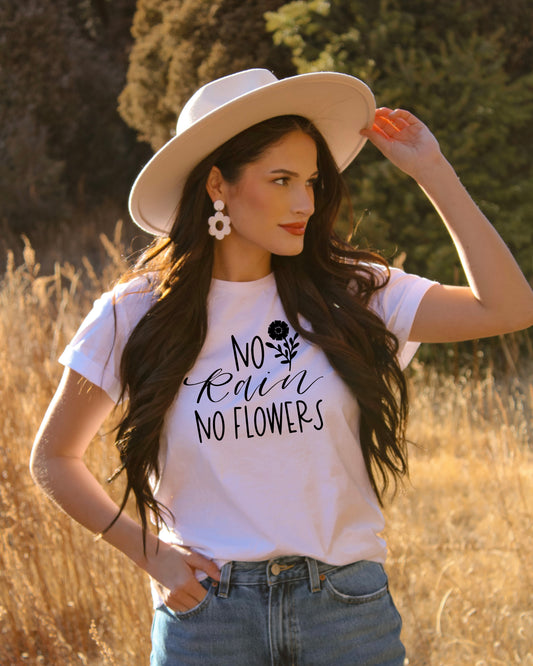 No Rain No Flowers Tee