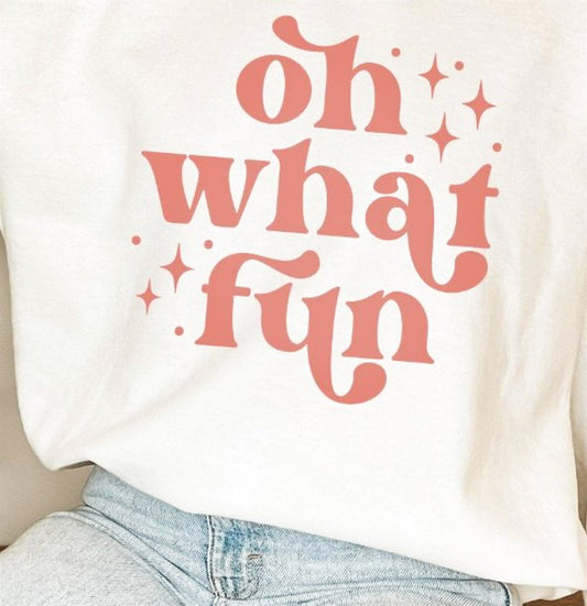 Oh What Fun Crew Sweatshirt