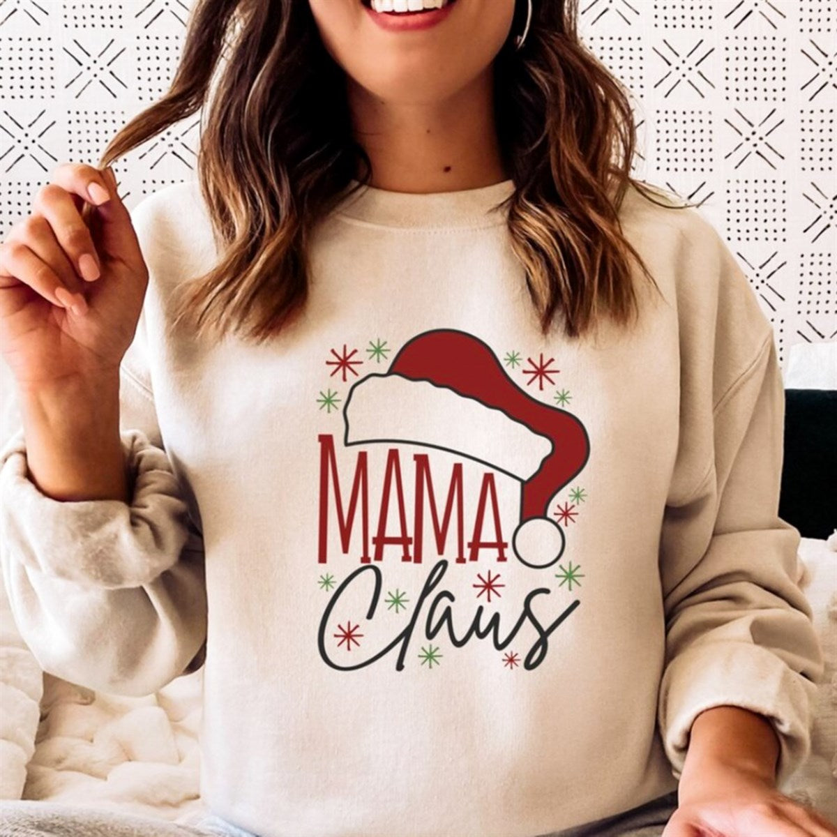 Mama Claus Crew Sweatshirt