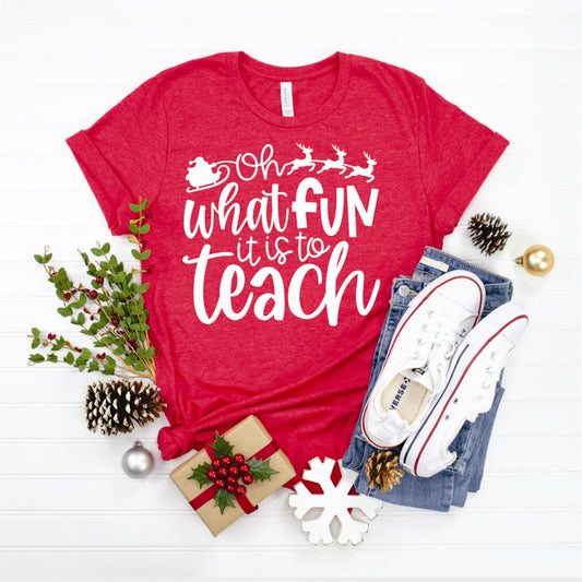 Oh What Fun It Is To Teach Tee