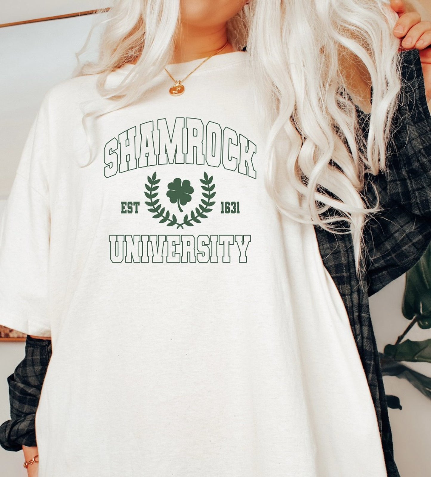 Shamrock University Tee