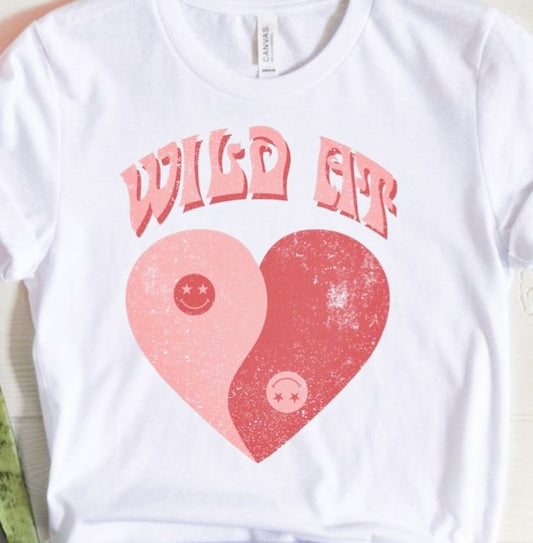 Wild At Heart Smiley Face Tee