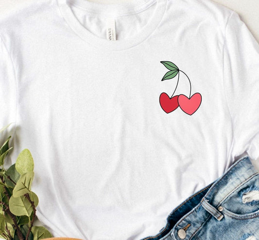 2 Cherries Pocket Tee