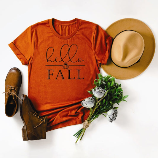 Hello Fall Tee