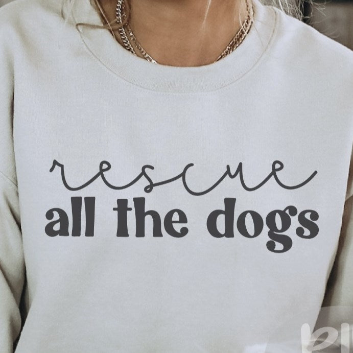 Rescue All The Dogs Tee