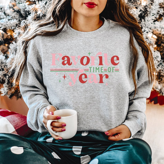 Favorite Time Of The Year Crew Sweatshirt