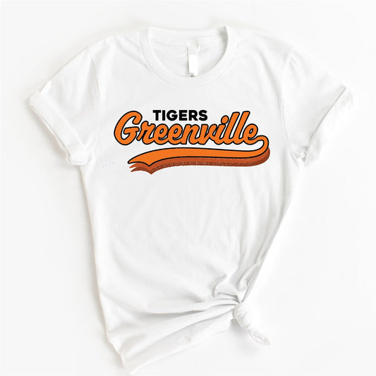 Bella Retro Color Fade Custom Tees