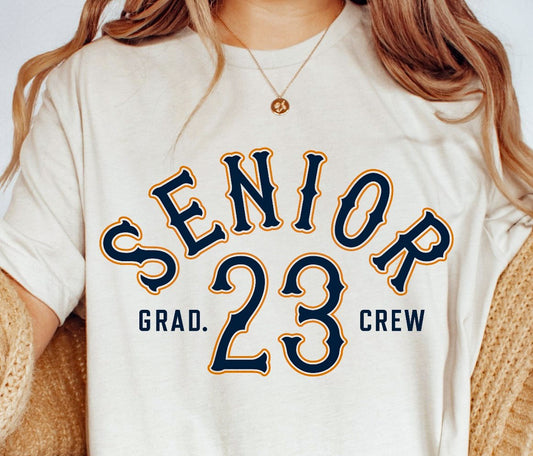 Senior 23 Grad Crew Tee