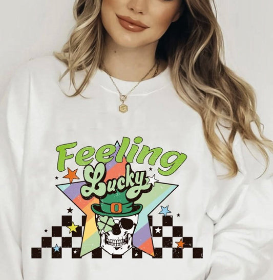 Feeling Lucky With Skeleton Crew Sweatshirt