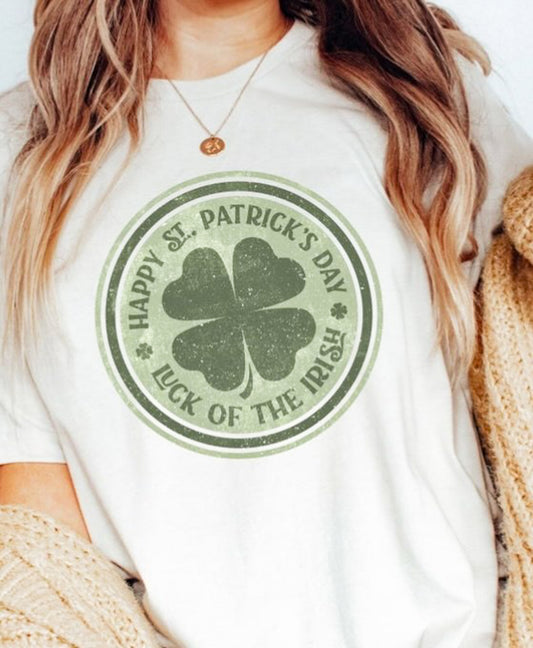 Happy St. Patrick's Day Luck Of The Irish Tee