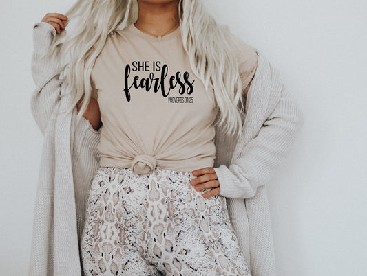 She Is Fearless Tee