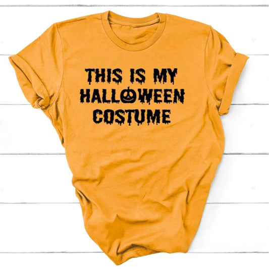 This Is My Halloween Costume Tee