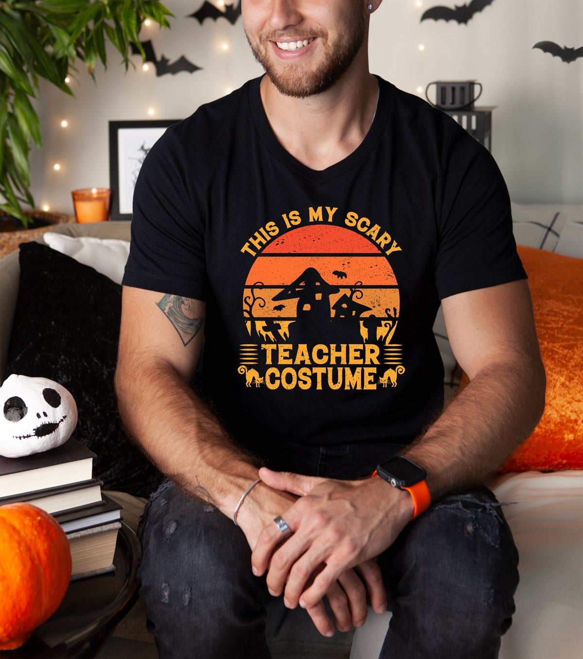 This Is My Scary Teacher Costume Tee