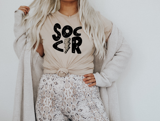 Soccer Lightning Tee