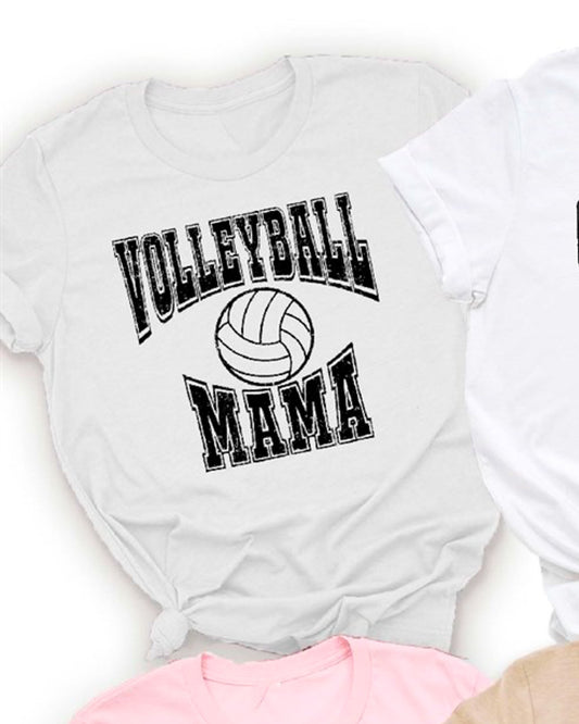 Volleyball Mama T-Shirt or Crew Sweatshirt