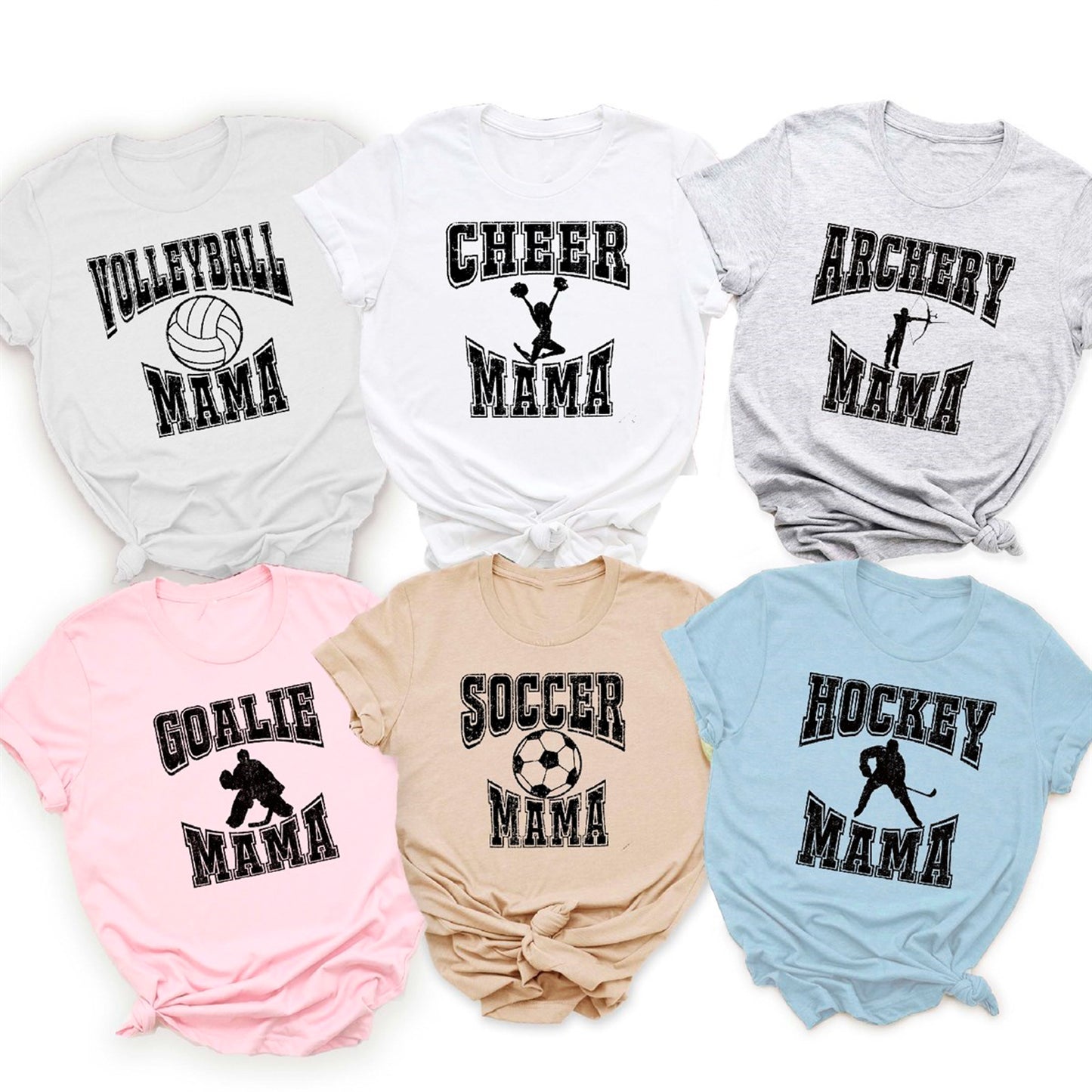 Hockey Mama T-Shirt or Crew Sweatshirt