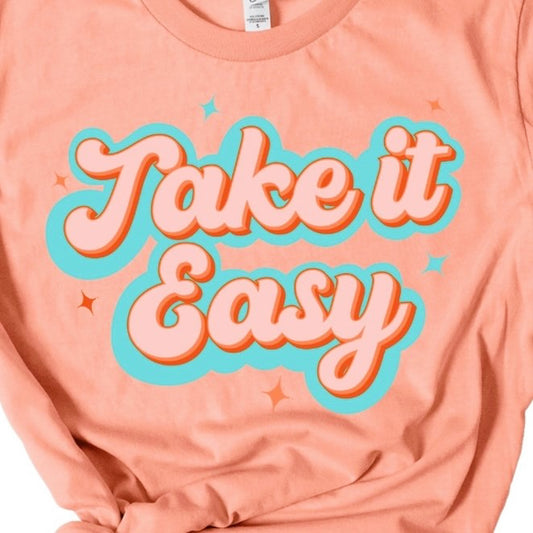 Retro Take It Easy Tee