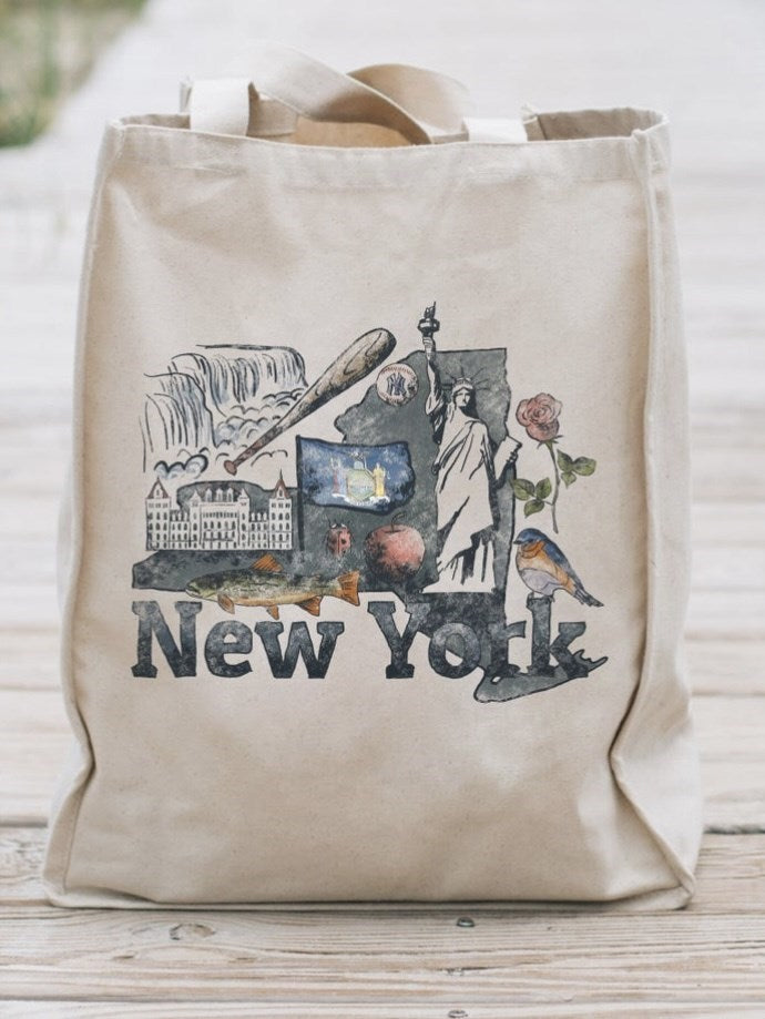 New York Canvas Bag