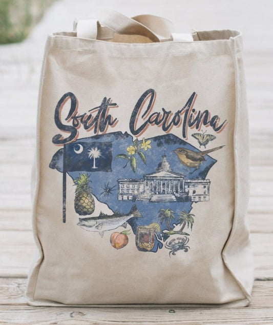 South Carolina Canvas Bag