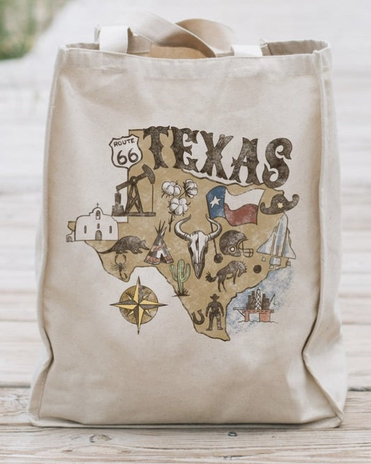 Texas Canvas Bag