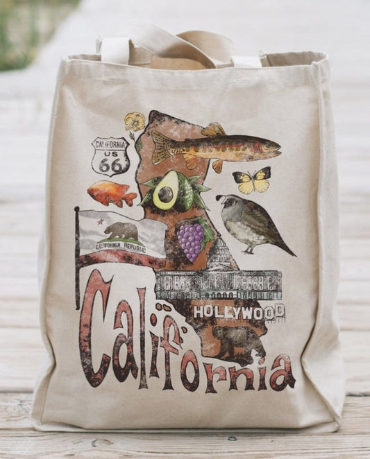 California Canvas Bag