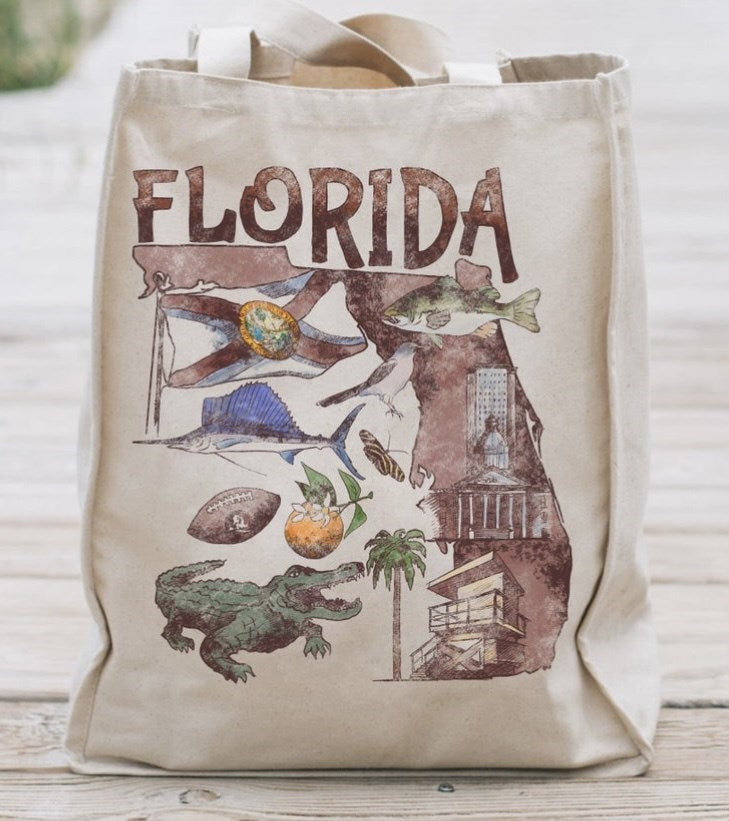 Florida Canvas Bag