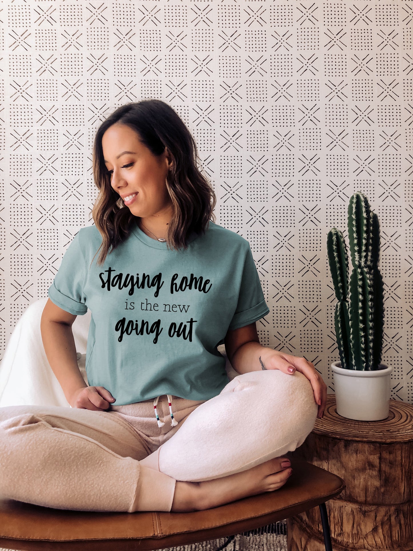 Staying Home Is The New Going Out Tee