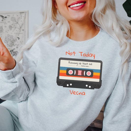 Not Today Vecna Crew Sweatshirt