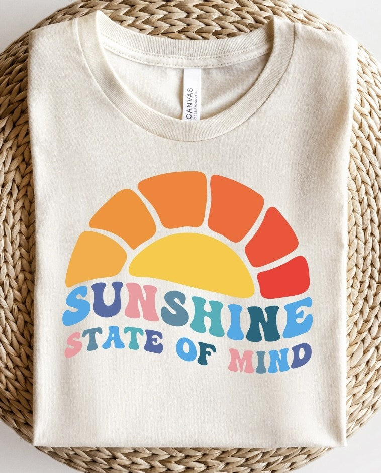 Sunshine State Of Mind T-Shirt or Crew Sweatshirt