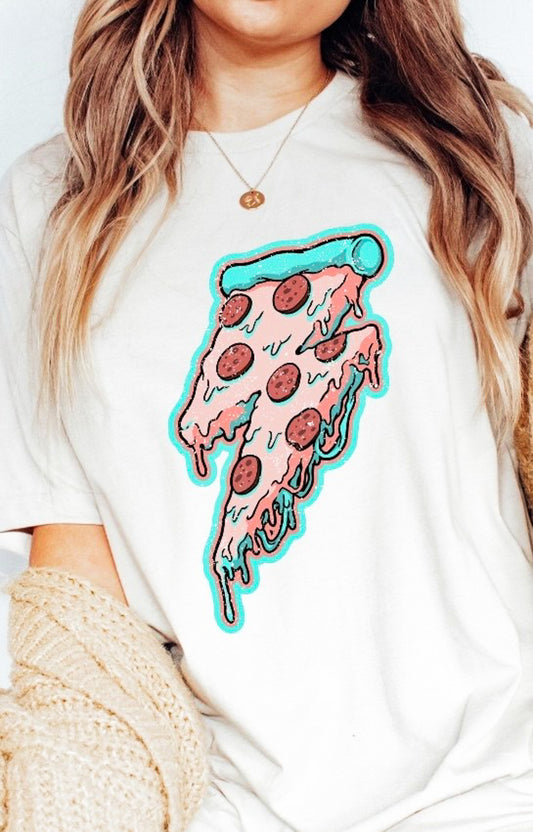 2 Slices Of Retro Pizza Tee