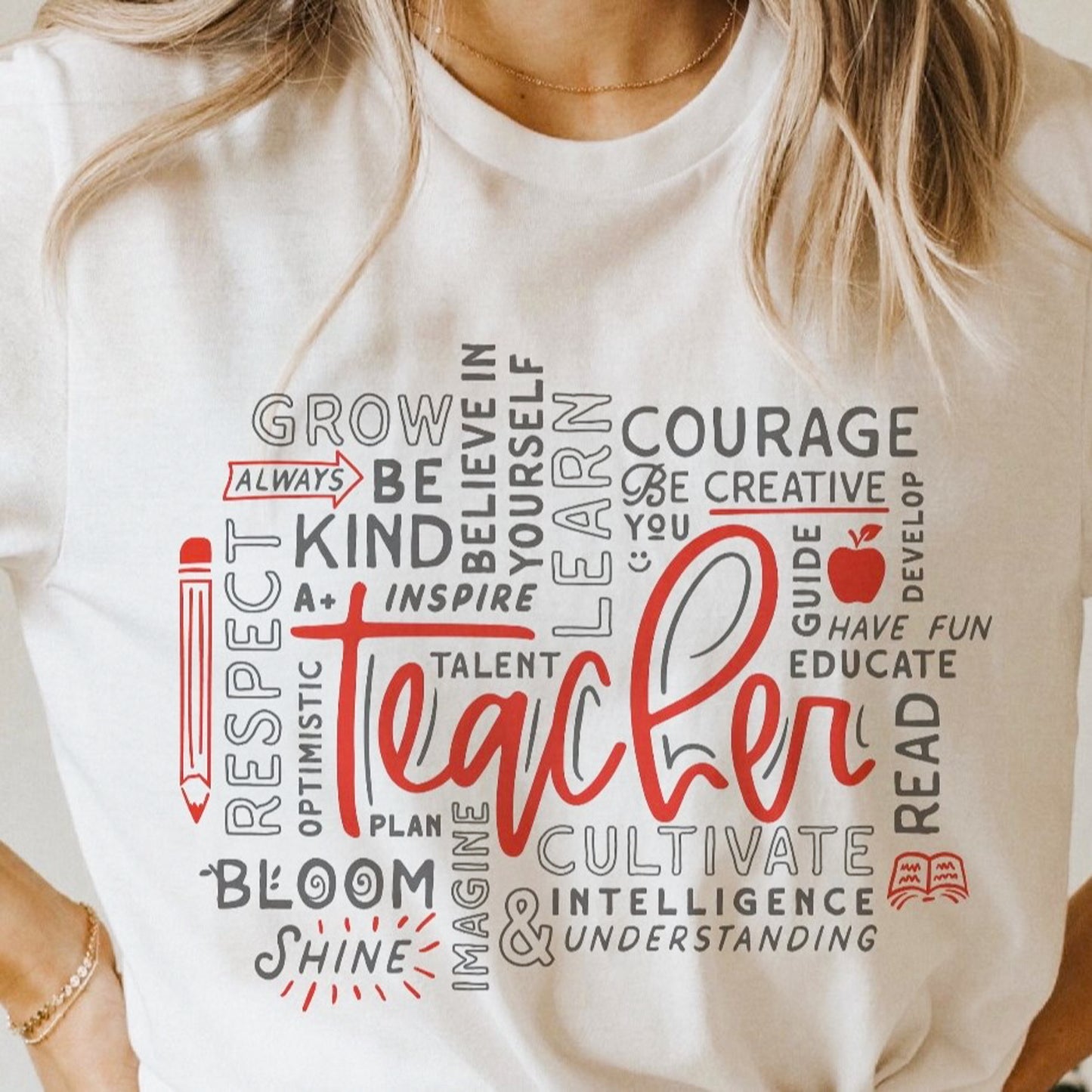 Teacher Subway Art Tee