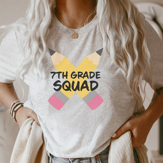 Teacher Squad Pencils Tee
