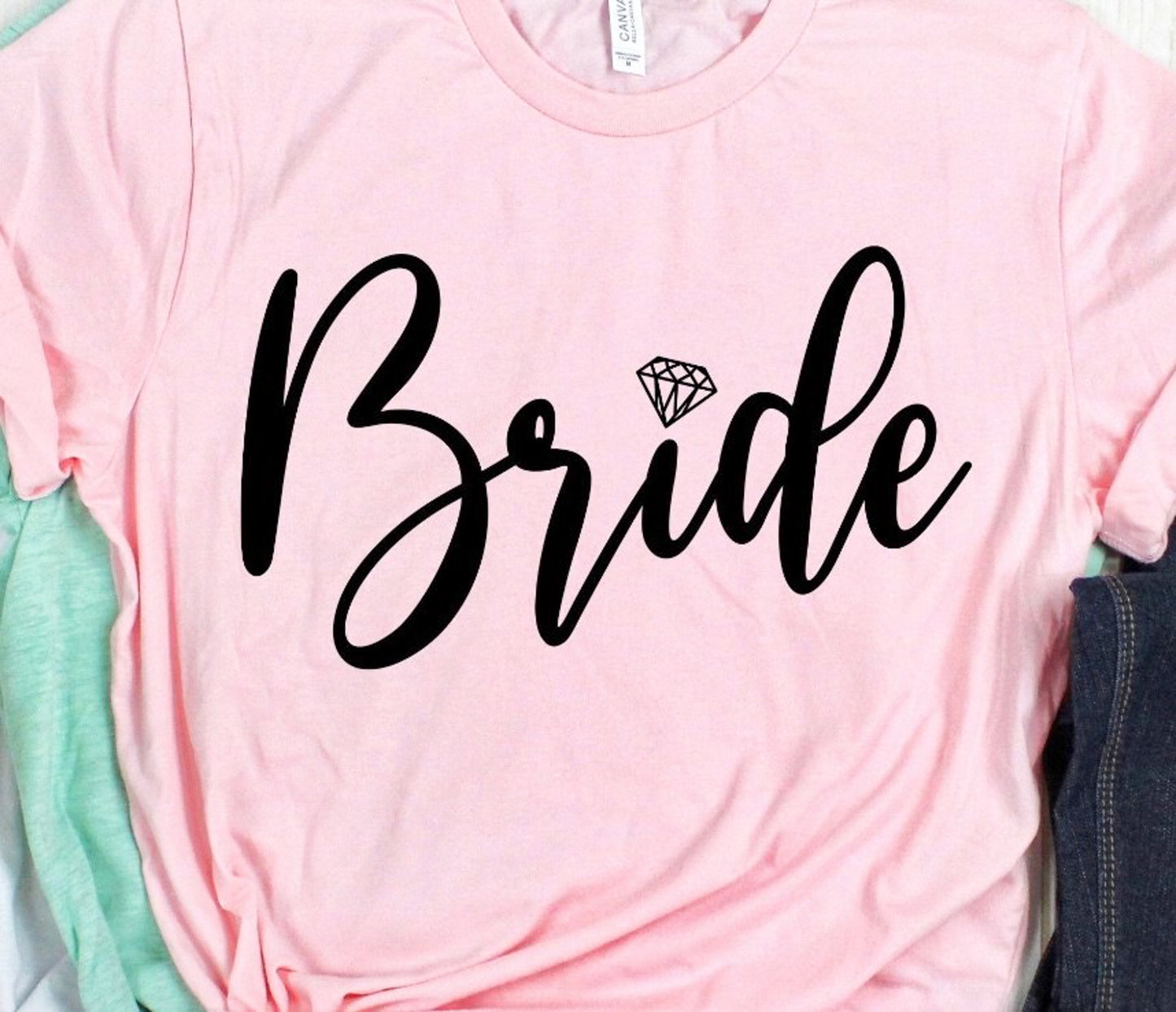 Bride With Diamond Ring Tee