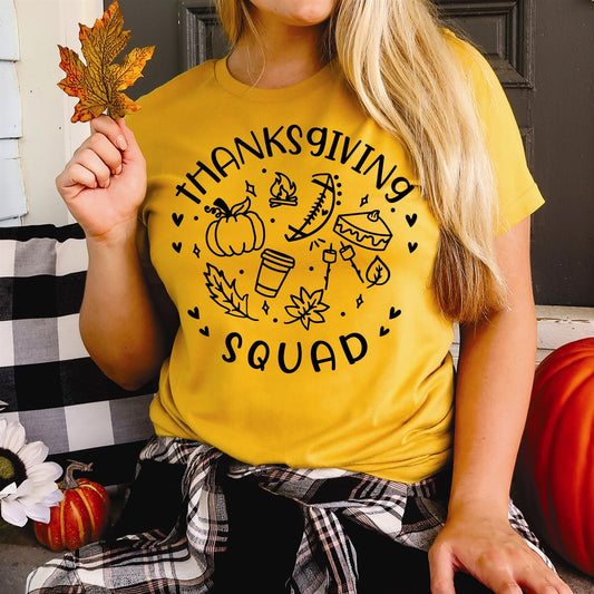 Thanksgiving Squad Tee