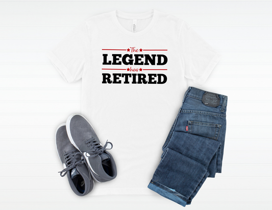 The Legend Has Retired Tee