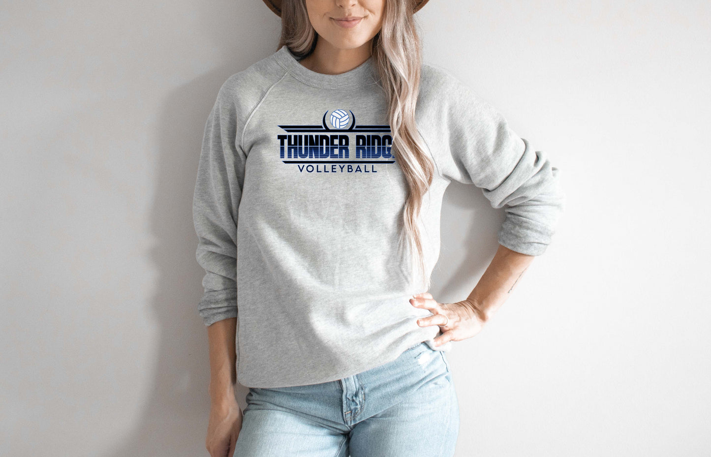 Thunder Ridge Volleyball Crew Sweatshirt