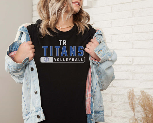 TR Titans Volleyball Tee