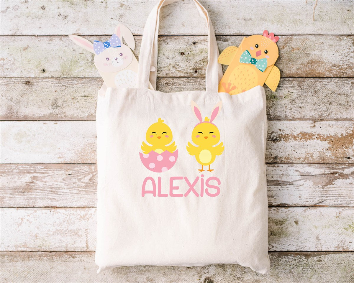 Personalized Easter Totes