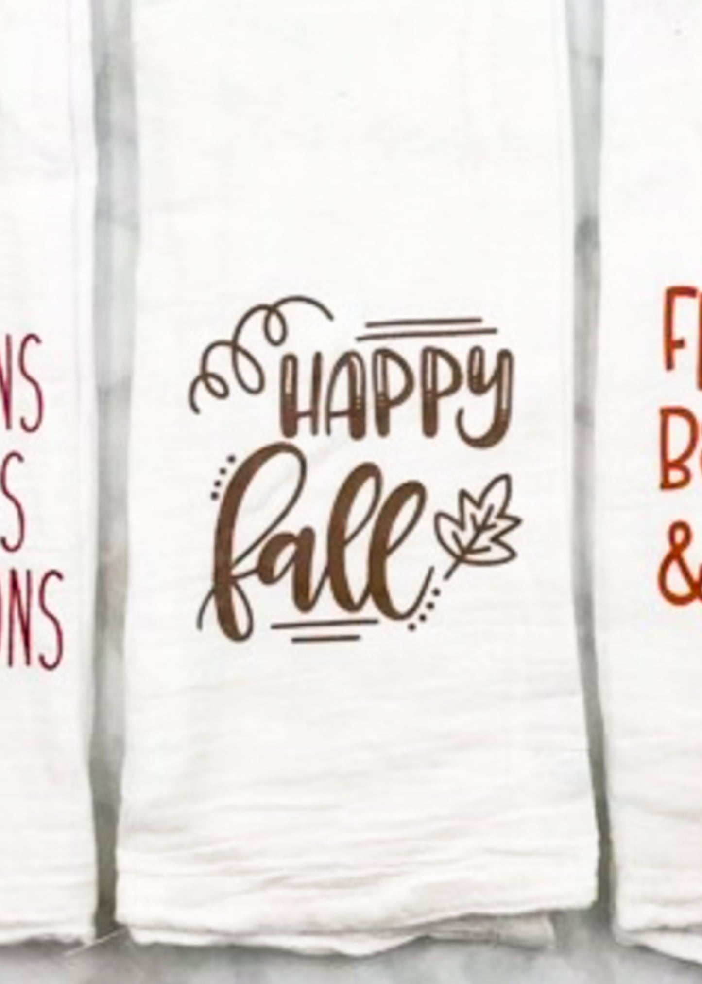 Happy Fall Towel