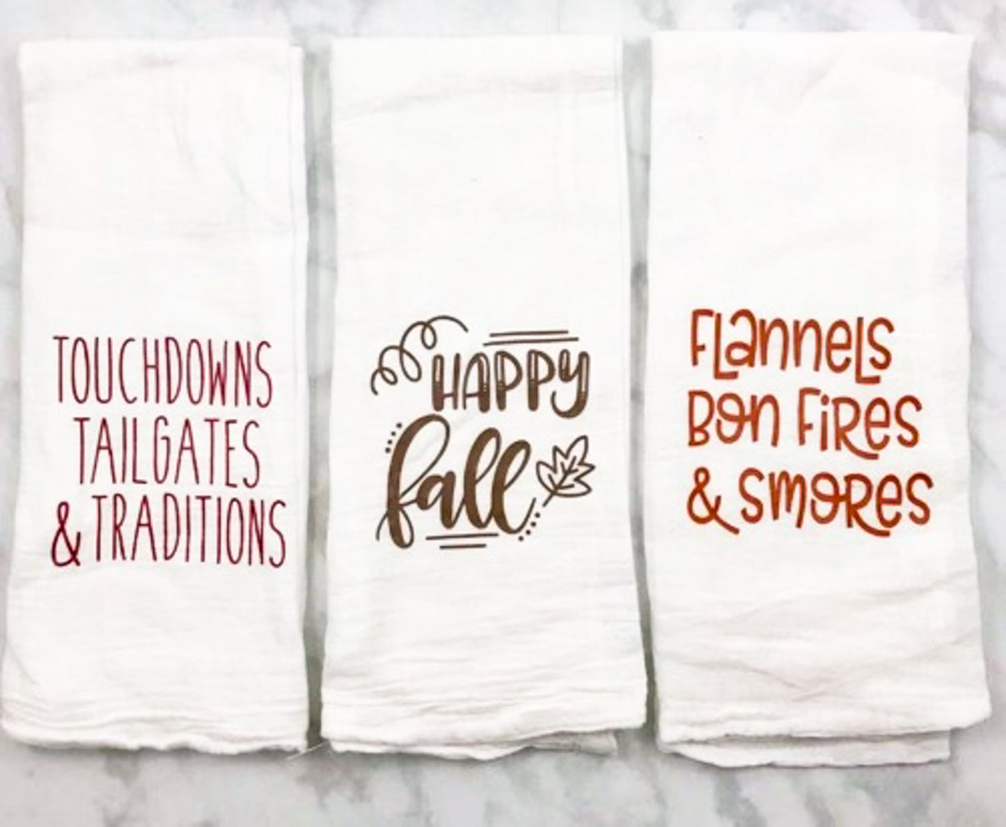 Flannels Bonfires & S'mores Towel