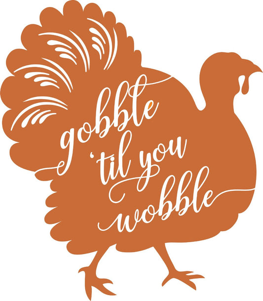 Gobble If You Wobble Towel