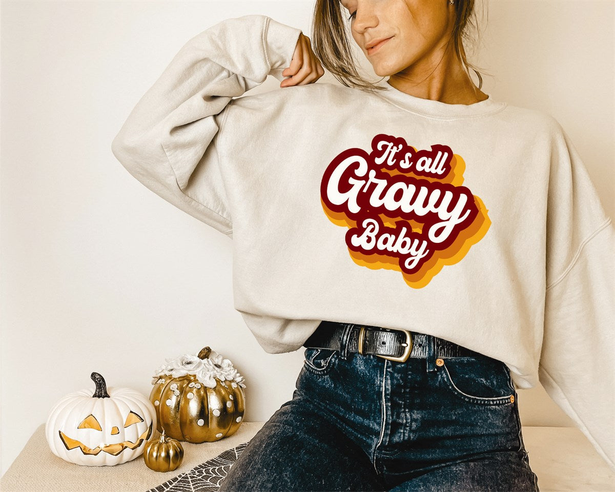 It's All Gravy Baby Crew Sweatshirt