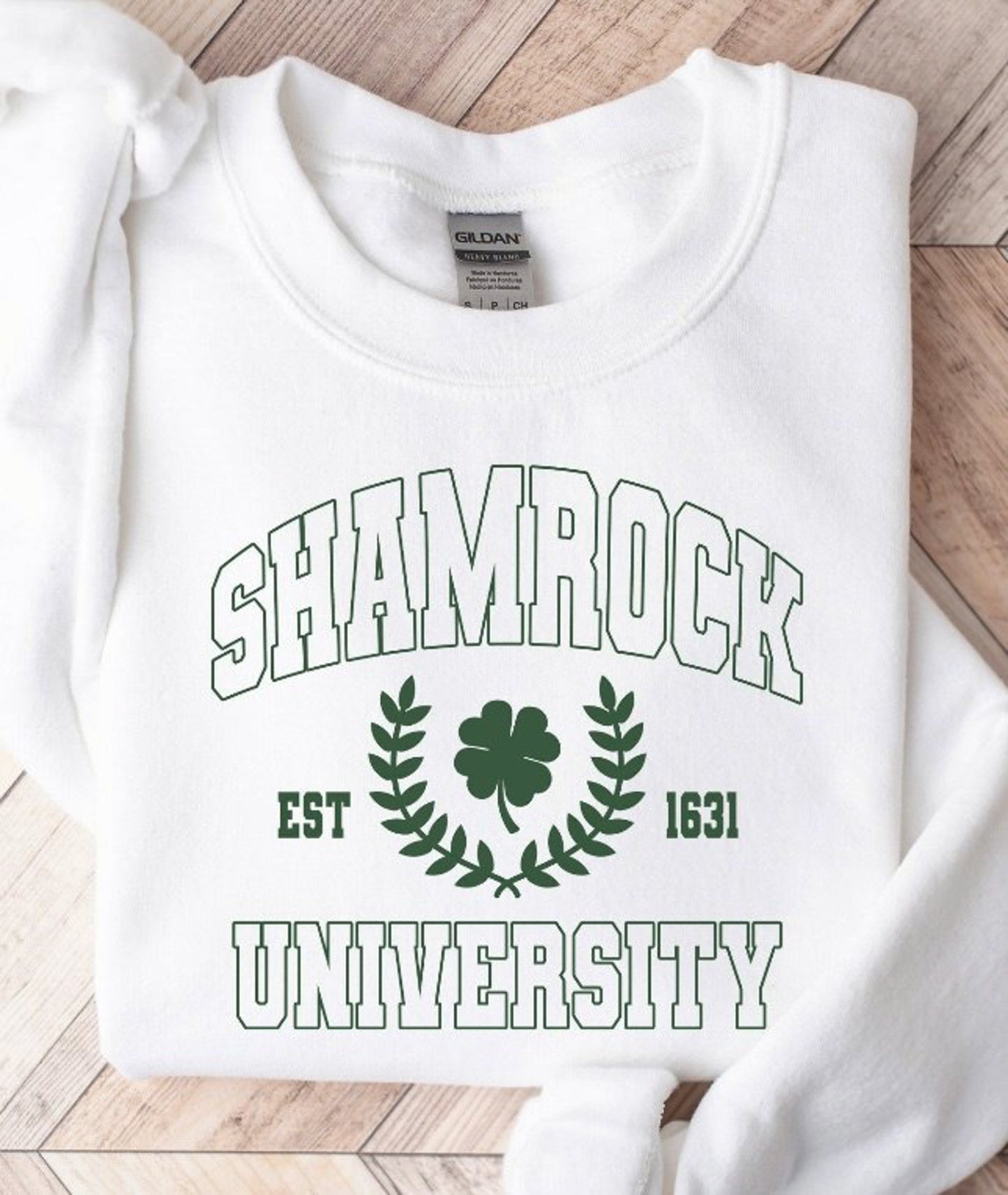 Shamrock University Crew Sweatshirt