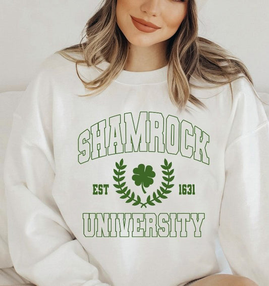 Shamrock University Crew Sweatshirt