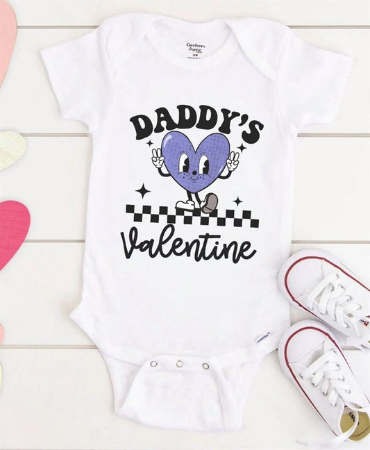 Daddy's Valentine Tee/Bodysuit