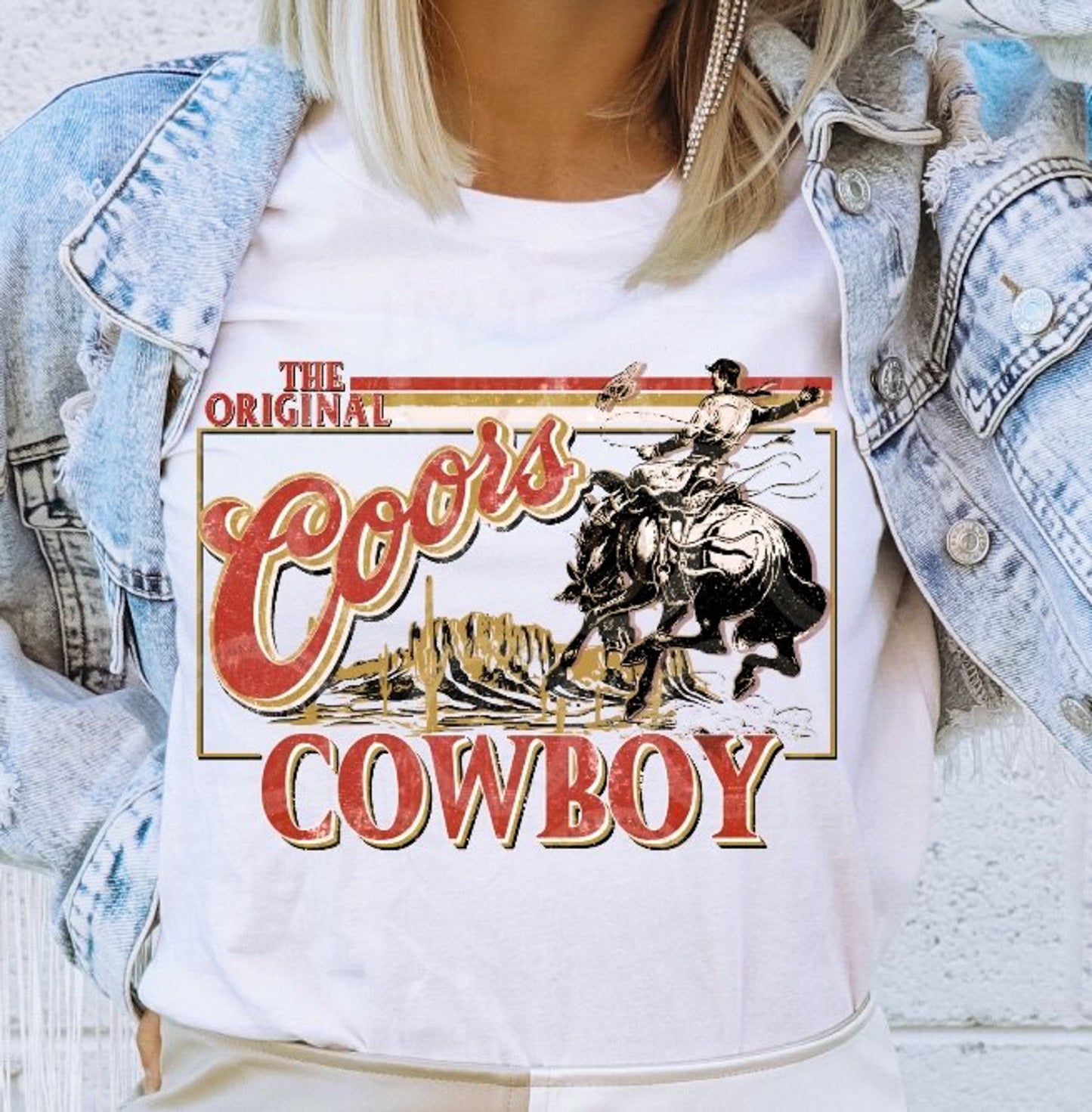 The Original Coors Cowboy Tee