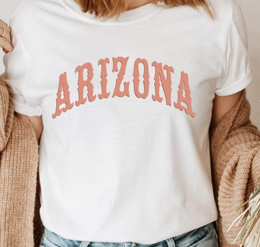 Custom Name Western Font Tees