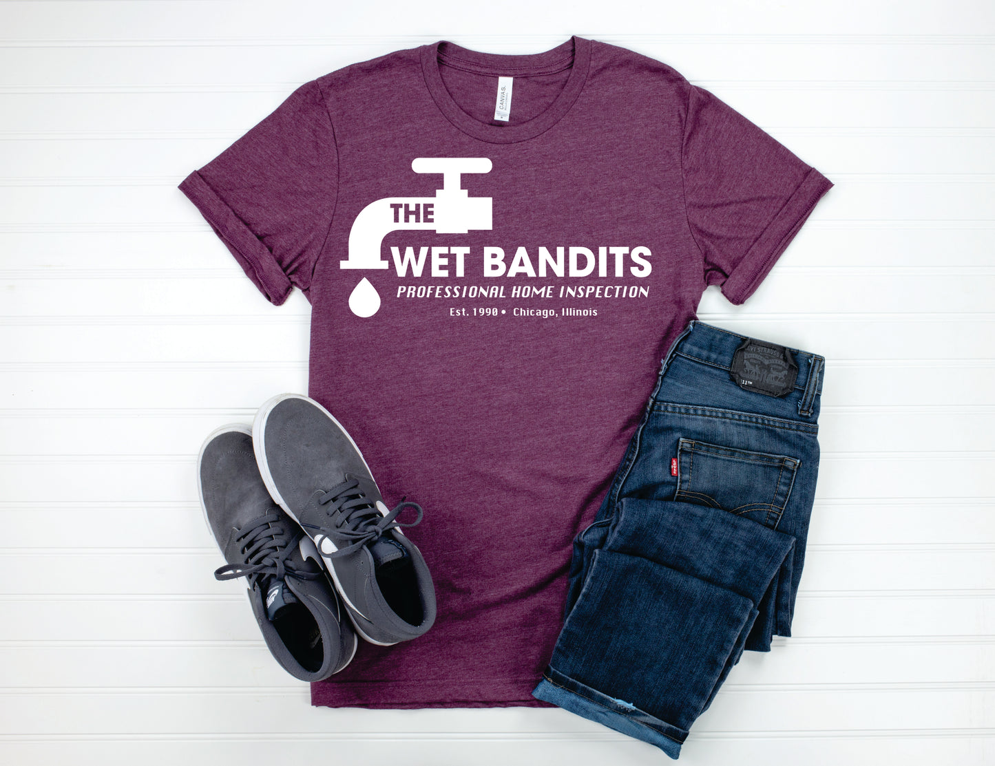 The Wet Bandits Professional Home Inspection Tee