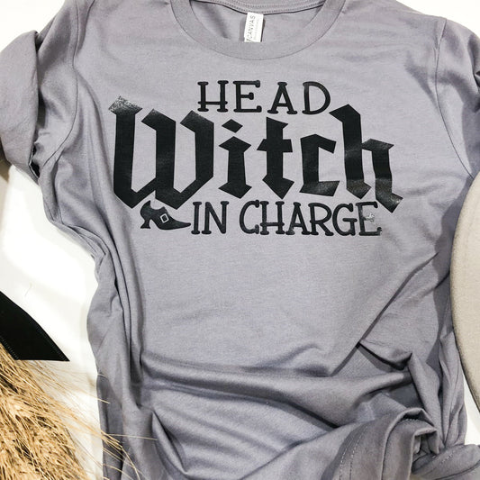 Head Witch In Charge Tee