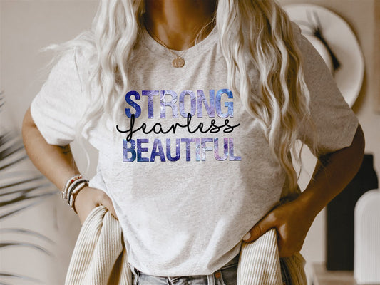 Strong Fearless Beautiful Tee